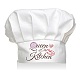 Custom Cotton Chef Hat(AJEW-WH0243-002)-1