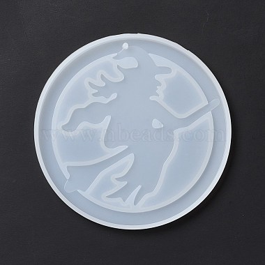 DIY Witch Pendant Silicone Statue Molds(DIY-E049-01)-3