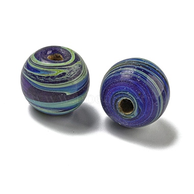 Handmade Lampwork Beads(LAMP-B027-01D)-2