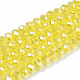 perles en verre plaquent brins(EGLA-A044-T6mm-B29)-1