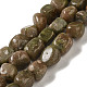 unakite naturelles brins de perles(G-B078-D25-01)-1