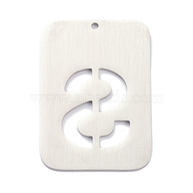 Non-Tarnish 304 Stainless Steel Pendants(STAS-K216-49S-P)-3