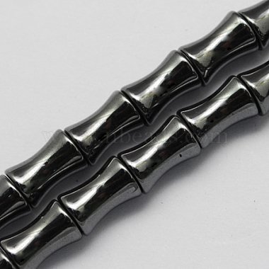 Magnetic Synthetic Hematite Beads Strands(G-Q923-16x8mm)-2
