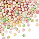 220Pcs 11 Colors Dyed Handmade Lampwork Beads(LAMP-TA0001-41B)-3