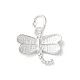 925 Sterling Silver Insect Charms(STER-E071-05S-04)-1