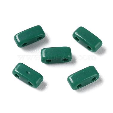 Medium Sea Green Rectangle Acrylic Slide Charms