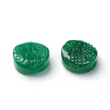 Perles naturelles en jade du Myanmar/jade birmane(G-L495-06)-2
