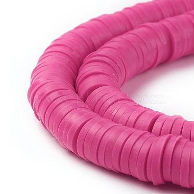 Eco-Friendly Handmade Polymer Clay Beads(CLAY-R067-8.0mm-B31)-3