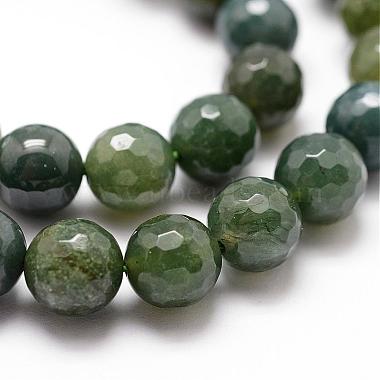 Natural Moss Agate Beads Strands(G-D840-25-8mm)-3