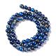 Chapelets de perles rondes en lapis-lazuli naturel(X-G-E262-01-6mm)-2