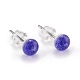 Porcelain Stud Earrings(EJEW-P186-R01)-4