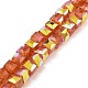 Baking Painted Glass Beads Strands(DGLA-D001-05D)-1