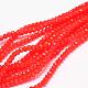 Faceted Rondelle Glass Beads Strands(GLAA-I033-3mm-02)-1