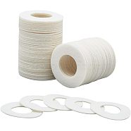 Non Woven Fabric Pot Mat, for Heat Resistant Heat Insulation Pad, White, 5.6x0.15cm, Inner Diameter: 2.8cm(AJEW-WH0283-88)