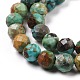 Chapelets de perles en turquoise de HuBei naturelle(G-C009-A16)-4