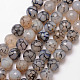 Chapelets de perles en agate veine de dragon naturelle(G-K166-07F-12mm-15)-1