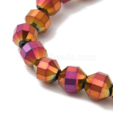 Electroplated Synthetic Non-magnetic Hematite Beads Strands(G-I364-L01-02)-3