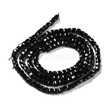 Natural Black Spinel Beads Strands(G-D467-A04-02)-2