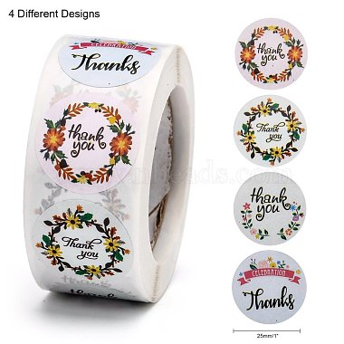 1 Inch Thank You Stickers(DIY-G013-A07)-3
