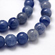 Natural Blue Aventurine Beads Strands(X-G-F380-8mm)-3