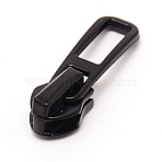 Zinc Alloy Replacement Zipper Sliders, for Luggage Suitcase Backpack Jacket Bags Coat, Black, 3.25x1.05x0.9cm(FIND-WH0092-12)