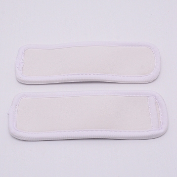 Rubber Ice Pop Holder Bags, Heat Transfer Cover, White, 174x60x6mm