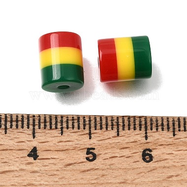 perles de r&eacute;sine stri&eacute;es opaques(RE-CBA0A57-13B)-3