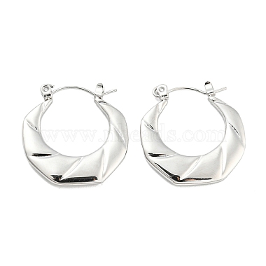 Ring 304 Stainless Steel Earrings