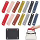 WADORN 14pcs 7 Colors Imitation Leather Luggage Handle Wrap for Suitcases(AJEW-WR0001-77)-1