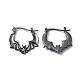 Alloy Bat Hoop Earrings for Women(EJEW-D058-01B)-1