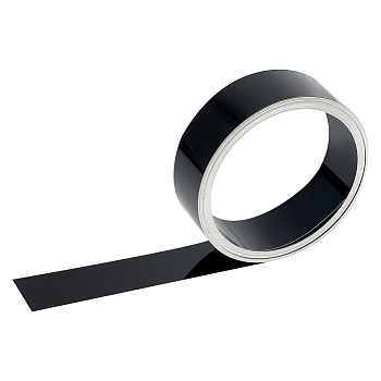 Aluminum Strips, Black, 30x0.1mm, 10m/roll