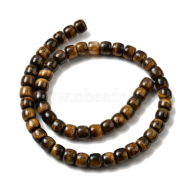 Natural Tiger Eye Beads Strands(G-A275-C01-7x8mm-AB)-3