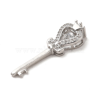 pendentifs en laiton et zircone cubique(KK-M275-24P)-2