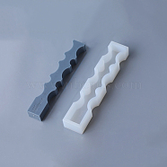 Silicone Candle Molds, For DIY Candle Making, White, 24.5x4x3cm(DIY-WH0215-36)