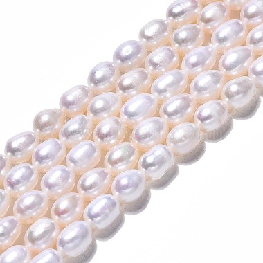 Natural Cultured Freshwater Pearl Beads Strands(PEAR-N012-06E-1)-3