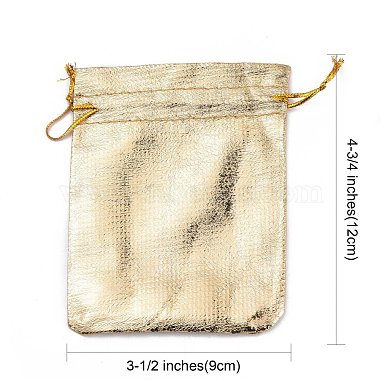 オーガンジーバッグ巾着袋(X-OP-S009-12x9cm-02)-5