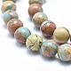 Natural Aqua Terra Jasper Beads Strands(G-N0128-48-10mm)-3