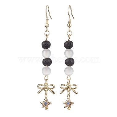 Star Mixed Stone Earrings