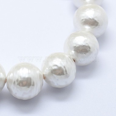 Shell Pearl Beads Strands(BSHE-K053-02-18mm)-3