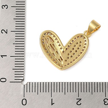 Rack Plating Brass Micro Pave Cubic Zirconia Pendants(KK-P279-05A-G)-3