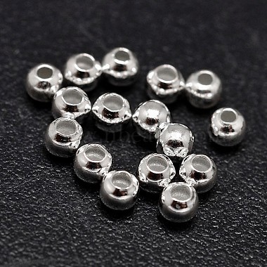 925 perlas de plata esterlina(X-STER-F012-01J)-2
