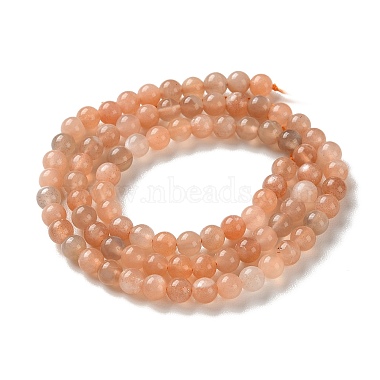 Natural Multi-Moonstone Beads Strands(G-F828-A01-4mm)-3