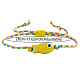 Handmade Porcelain Bead Adjustable Bracelets(SL6185-7)-2