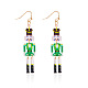 Christmas Theme Acrylic Human Dangle Earrings(FS-WGA2E6F-05)-1