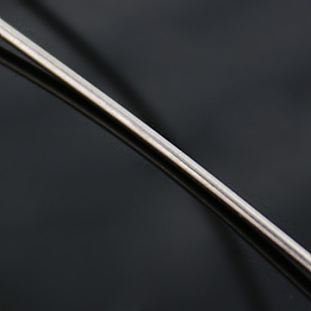 925 Sterling Silver Wire, Silver, 20 Gauge, 0.8mm