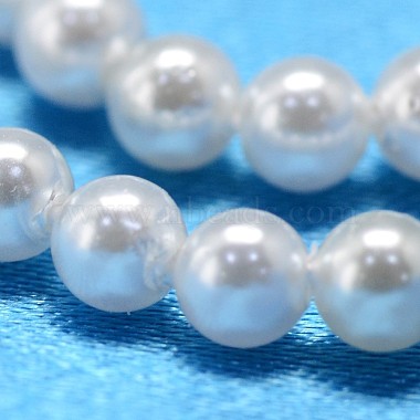 Round Shell Pearl Bead Strands(X-BSHE-L011-2.5mm-A013)-4