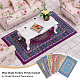 6Pcs 6 Styles Mini Cloth Turkey-Persia Carpet(DIY-OC0012-26)-6