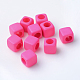 Solid Color Acrylic European Beads(SACR-T001-02A)-1