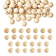 104pcs 26 perles européennes en bois naturel non fini de style(WOOD-LS0001-03)-1