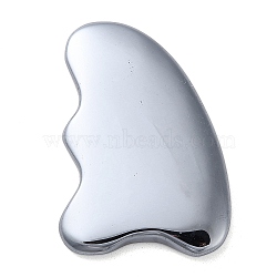 Synthetic Terahertz Stone Massage Tools, Gua Sha Boards for Professional or Home Spa, Relaxing, Healing, Pain Relief, Wing, 61.5x42.5x7mm(G-F767-04A)